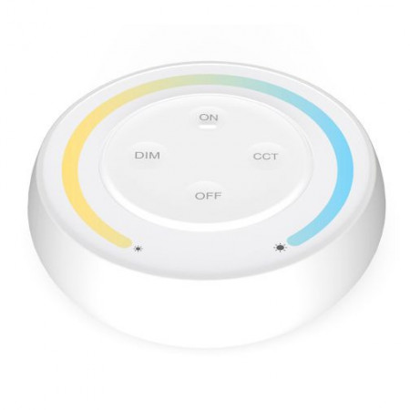 Telecomanda Monocolor/CCT Touch Smart Perete 1 zonă RF Alb/Negru sau Gri - imagine 3