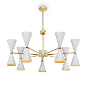 Lustra Maytoni Vesper, Alb, MOD108PL-14WG