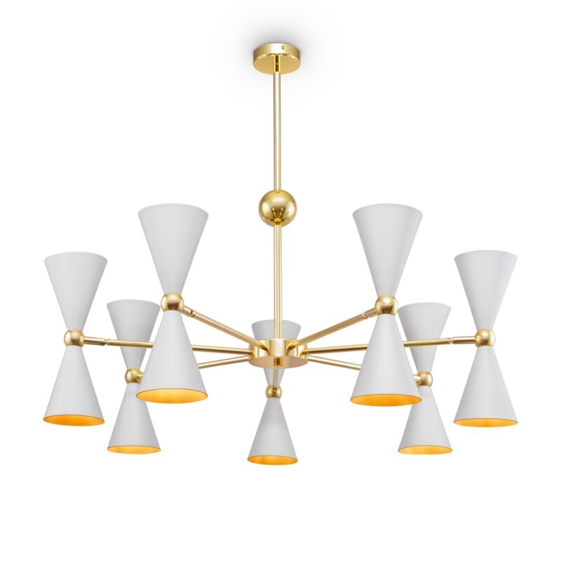Lustra Maytoni Vesper, Alb, MOD108PL-14WG
