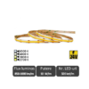 Bandă LED COB 10W/m 320led/m CRI90 24V, rolă 5m