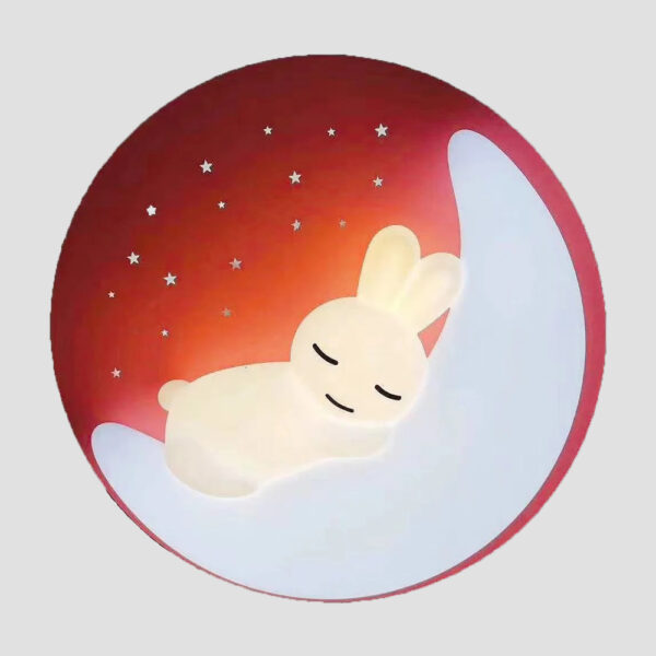 Lustra led copii cu telecomanda