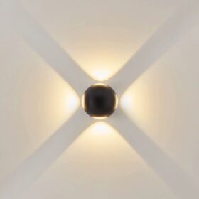 Aplica LED IP65 Exterior 12W Lumina calda