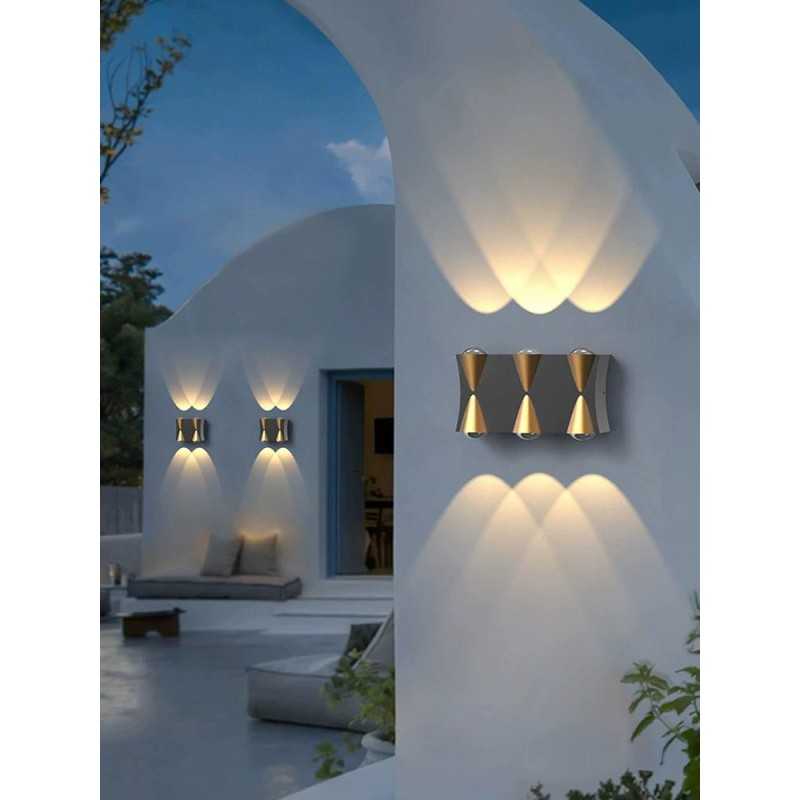 Aplica cu LED Exterior 6W Lumina calda