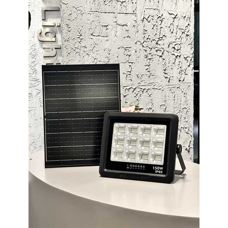 Alternative view of Proiector LED Solar Monocristaline 150W cu Telecomanda
