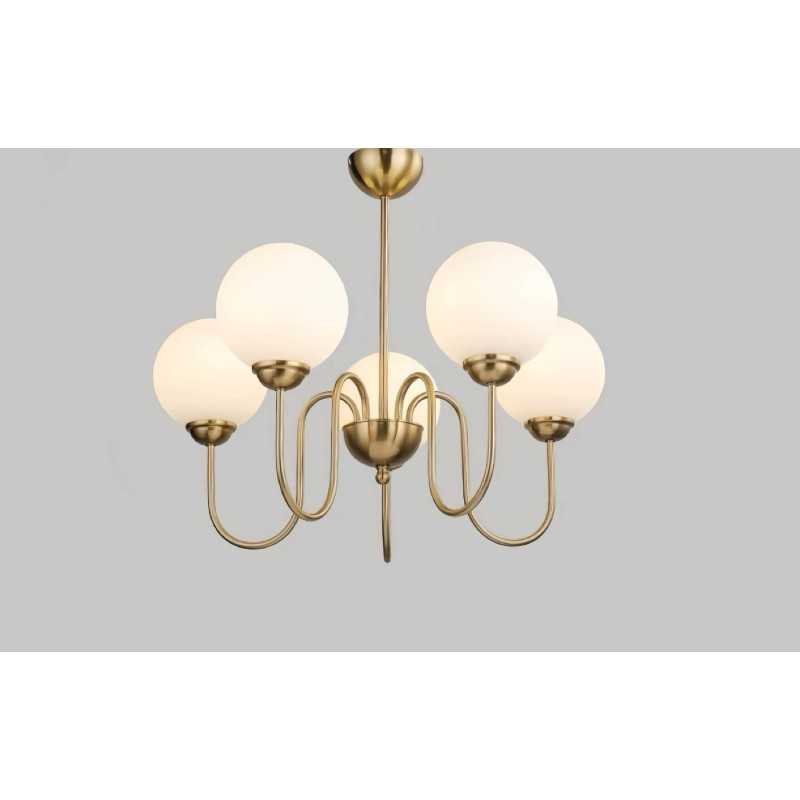 Candelabru Clasic France Sticla Mat E27x5