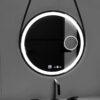 Oglinda LED Senzor, Dezaburire, Rama Neagra 60x60cm DVB-D019/60