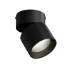 Spot LED Aplicat, Orientabil, 3000K, 10W, Negru