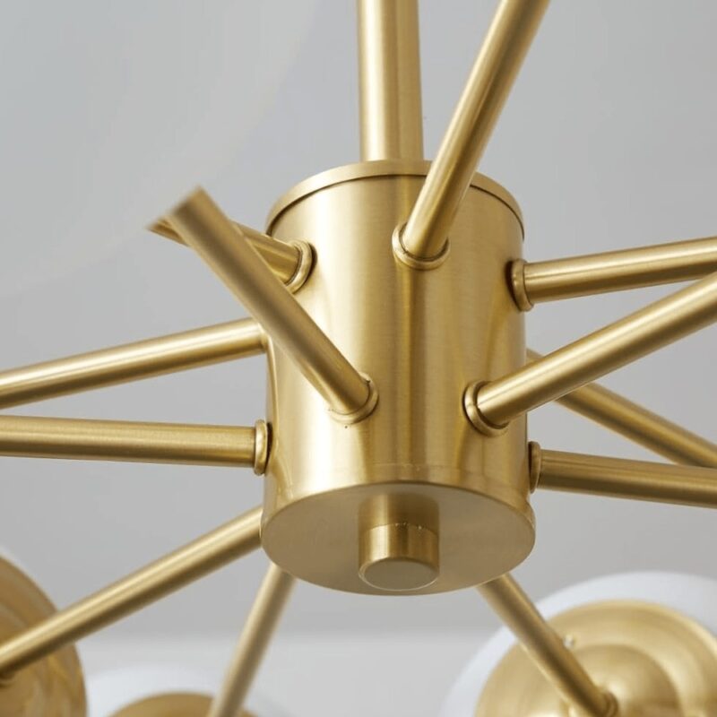 Alternative view of Lustra Gold Bec E27 Glob Alb Mat DX103/6+6 GD