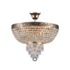 Lustră cristal Maytoni Palace, aurie, 5xE27 60W