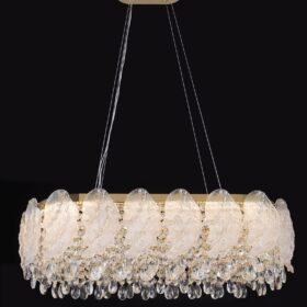Candelabru Cristal Modern cu LED D60cm 95W