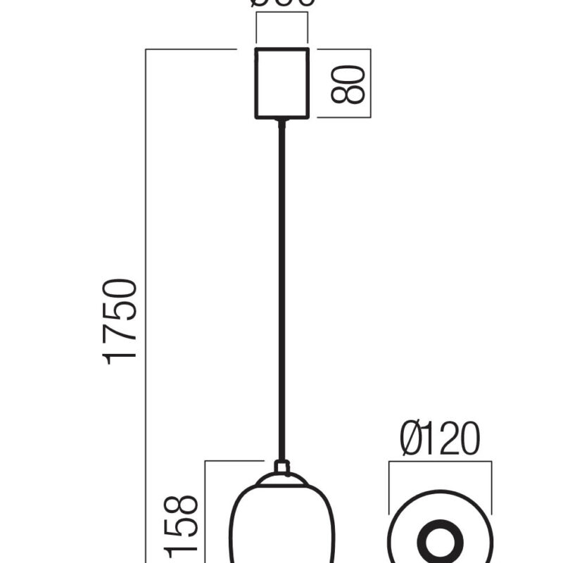 Alternative view of Pendul Redo Khadi 01-3486
