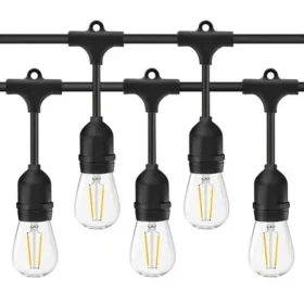 Ghirlanda luminoasa 10m 15 becuri Bec inclus Lumina calda