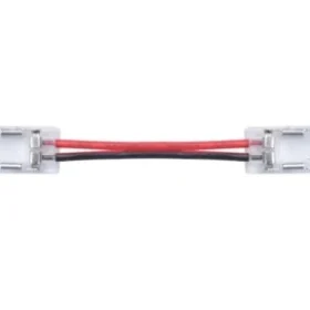Conector flexibil dublu imbinare cu cablu bandă LED 8mm 3.5A