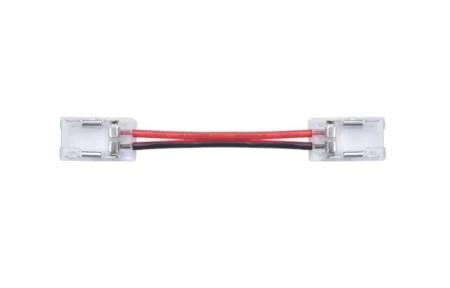 Conector flexibil dublu imbinare cu cablu bandă LED 8mm 3.5A
