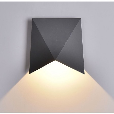 Alternative view of Aplică perete exterior LED KIKO LED/7W/230V IP54 negru - 9518