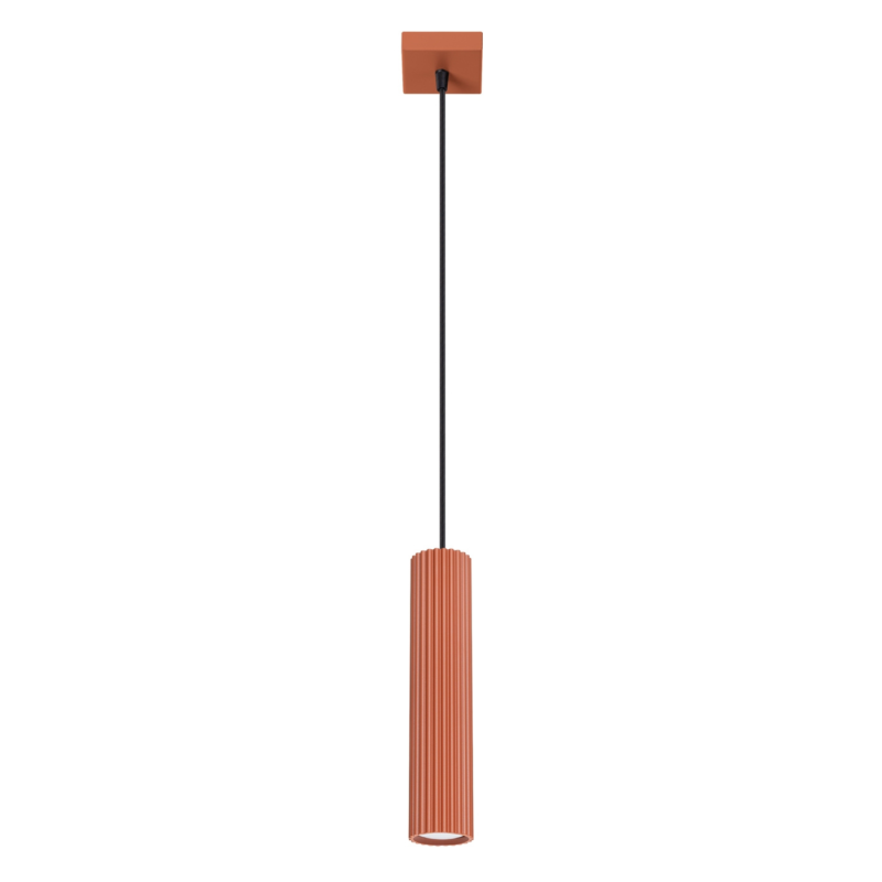 Pendul cilindric KARBON 1 rosu ocru