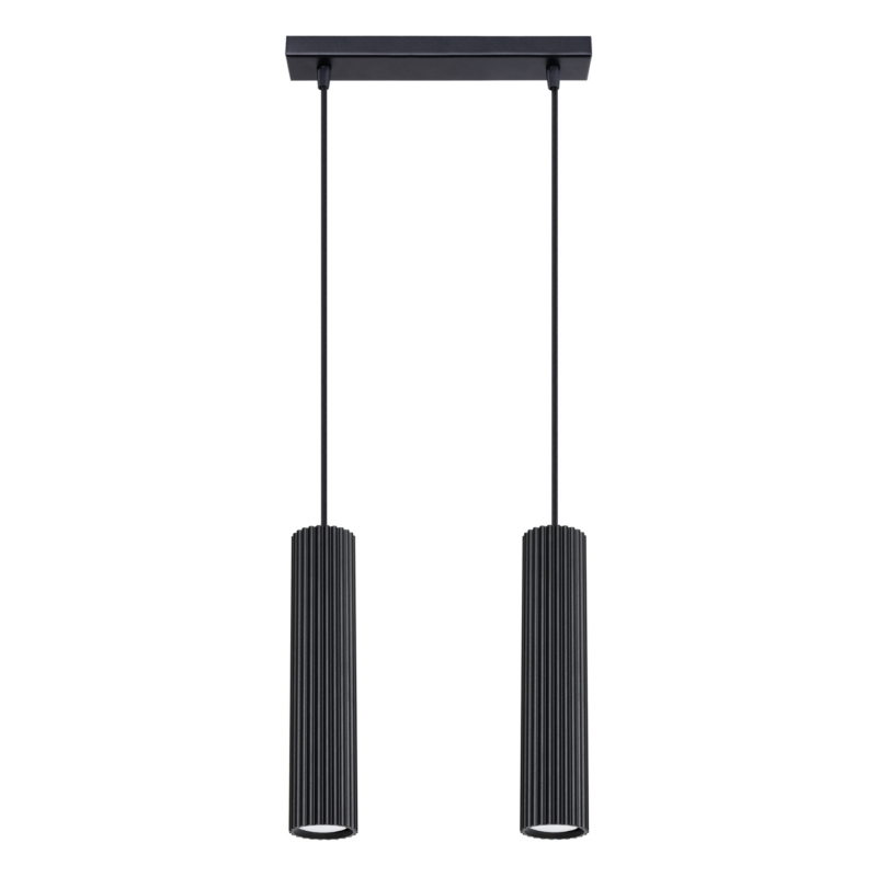 Pendul cilindric KARBON 2 Negru