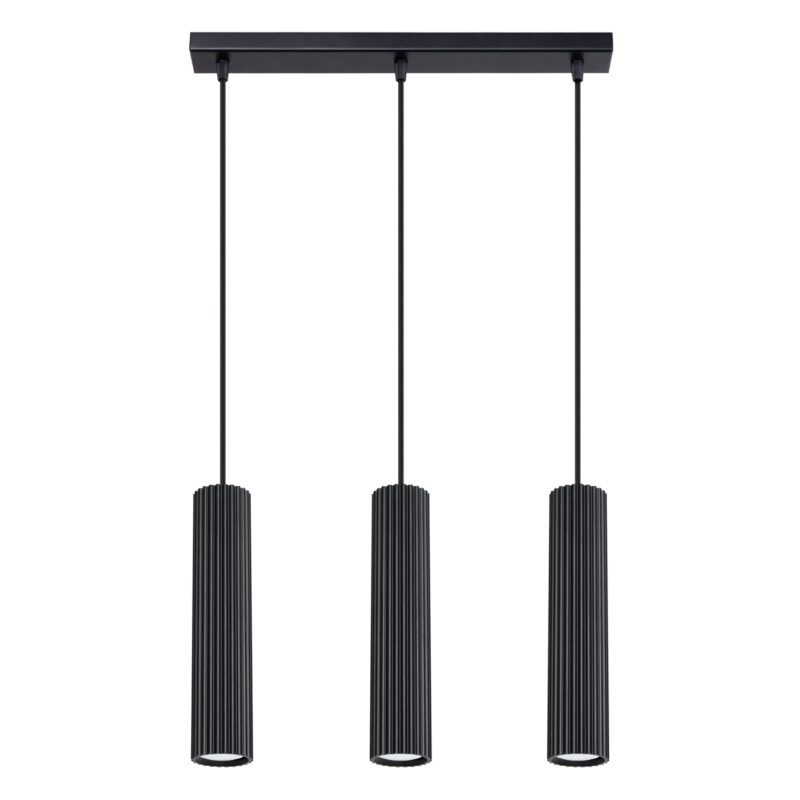 Pendul cilindric KARBON 3 Negru