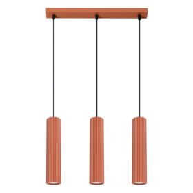 Pendul cilindric KARBON 3 Rosu ocru