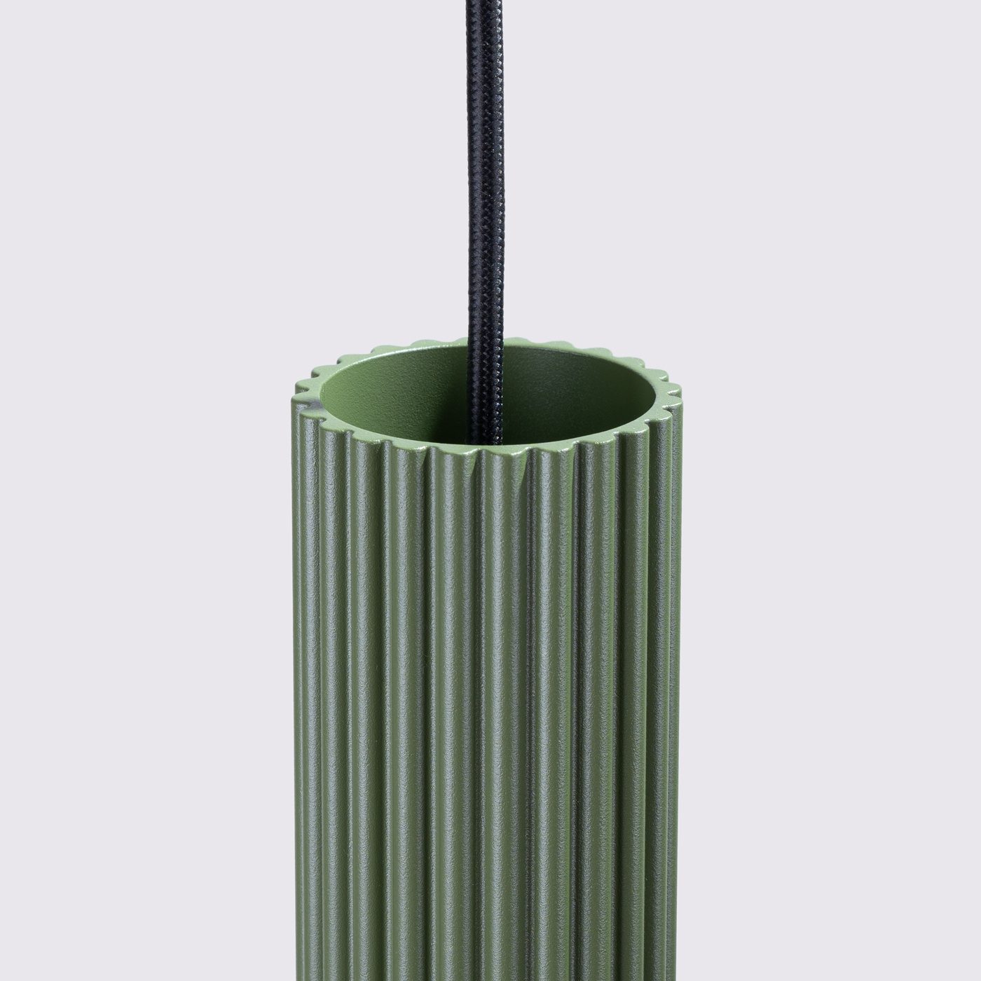 Pendul cilindric KARBON 3 Verde masliniu - imagine 9