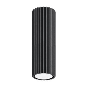 Spot aplicat cilindric Karbon 20 negru