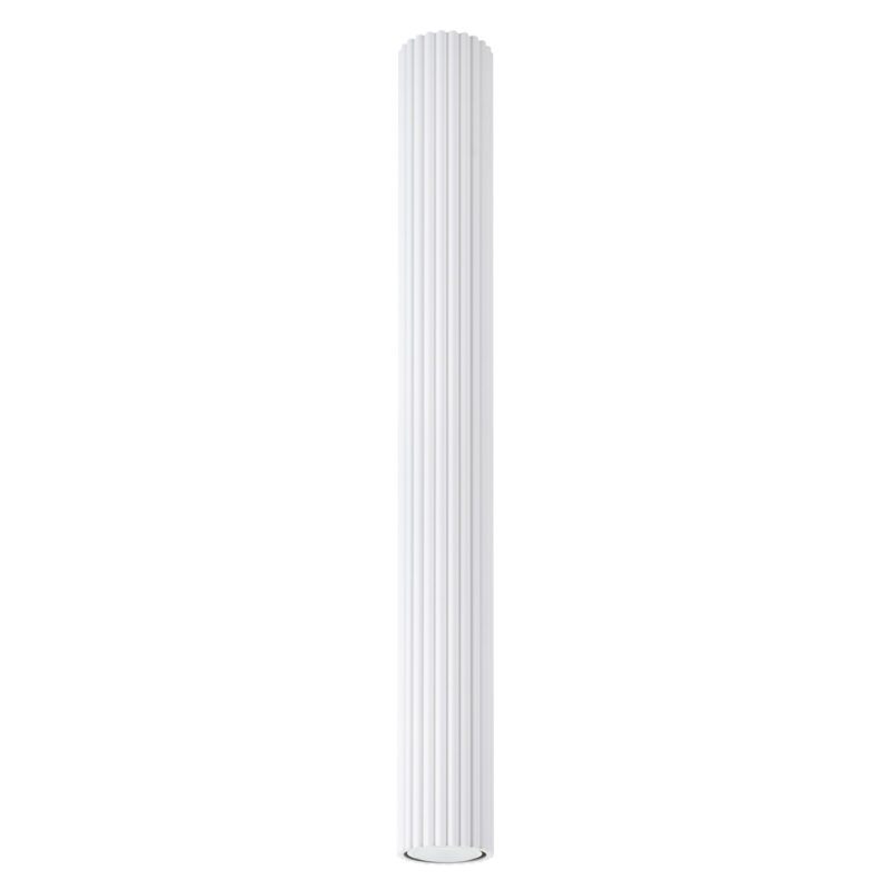 Spot Aplicat Cililndric KARBON 60 alb