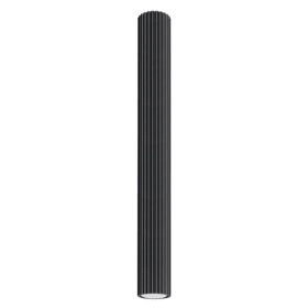 Spot Aplicat Cililndric KARBON 60 negru