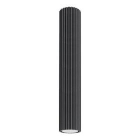 Spot aplicat cilindric Karbon 40 negru
