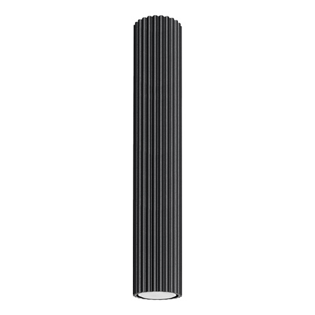 Spot aplicat cilindric Karbon 40 negru