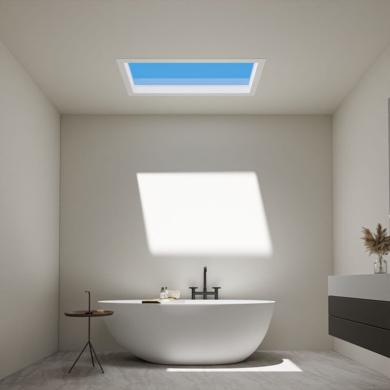 Alternative view of Fereastră Falsa 1 LED Incastrata cu Efect Natural
