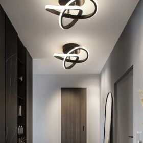 Lustra LED Negru cu 3 functii lumina calda/rece/neutra 3570 Negru
