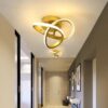 Lustra LED Gold cu 3 functii lumina calda/rece/neutra 3570 GD
