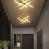 LUSTRA LED Aurie cu 3 Tipuri lumina D35CM 9321 GD