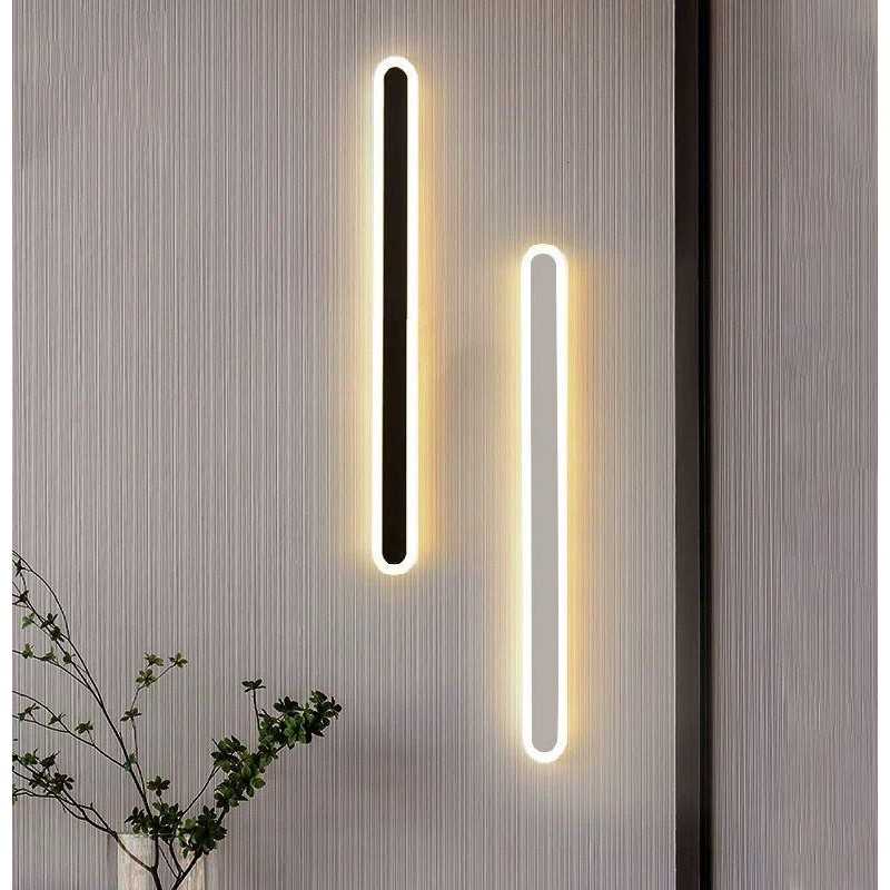 Aplica LED Bara Negru 60cm lumina/rece/calda/neutra
