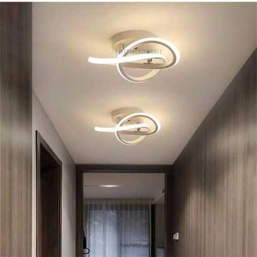 Alternative view of Lustra LED ALBA cu 3 functii lumina calda/rece/neutra 3570 Alb
