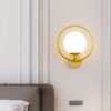 Aplica Ring 1 Gold E14 Glob ALB