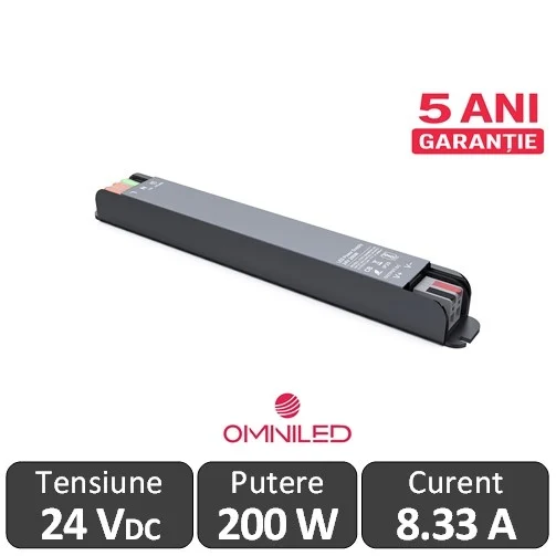 Sursa alimentare LED - PTC 200W 24V IP20