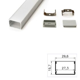 Profil LED Aluminiu 2m 3020M