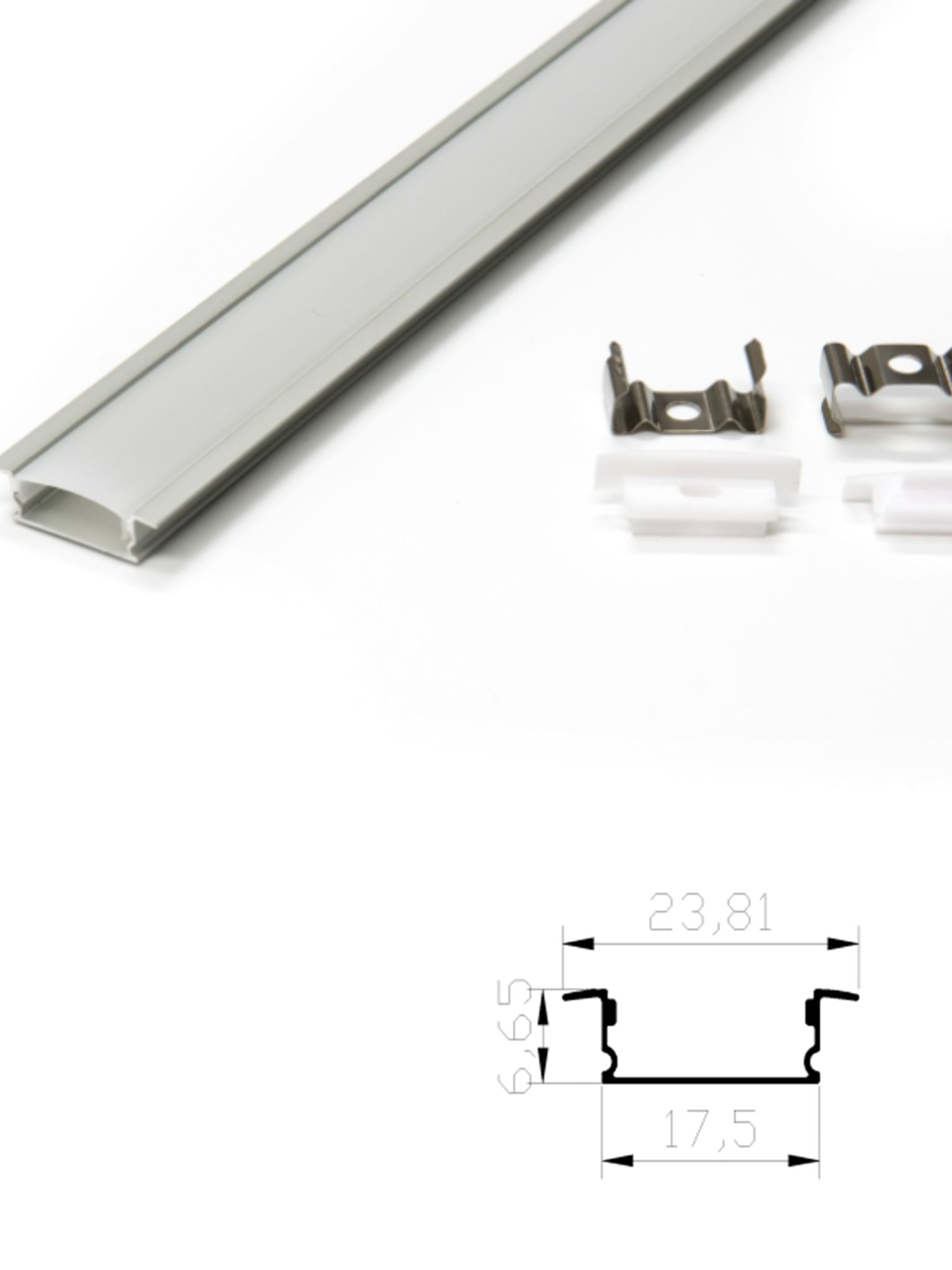 Profil LED 115 Aluminiu 2m