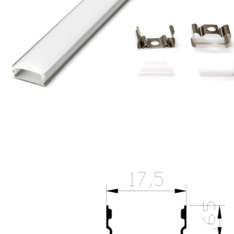 Profil LED 114 Aluminiu 2m