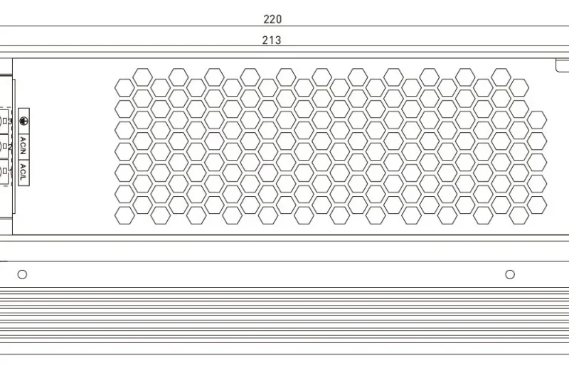 Alternative view of Sursa alimentare LED - PTCP 350W 12V IP20