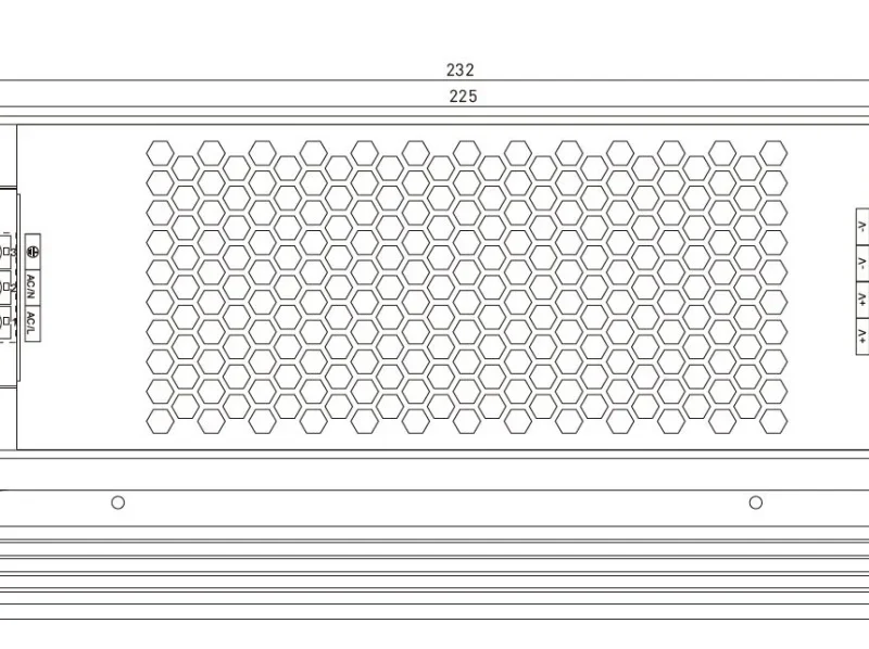 Alternative view of Sursa alimentare LED - PTCP 500W 12V IP20