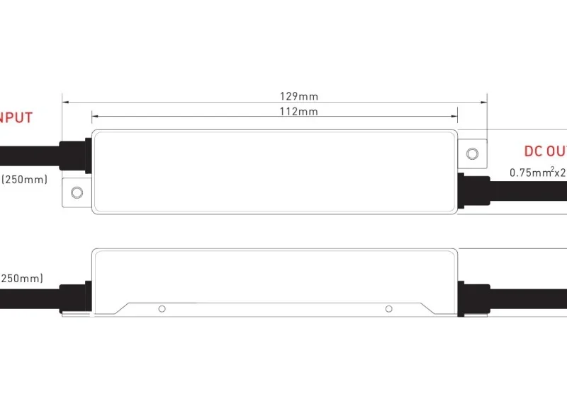 Alternative view of Sursa alimentare LED - PVK 100W 24V IP67
