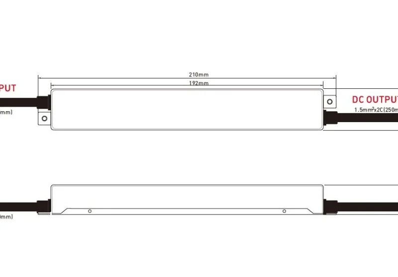 Alternative view of Sursa alimentare LED - PVK 200W 12V IP67