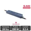 Sursa alimentare LED - PVK 200W 24V IP67