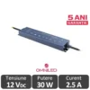 Sursa alimentare LED - PVK 30W 12V IP67