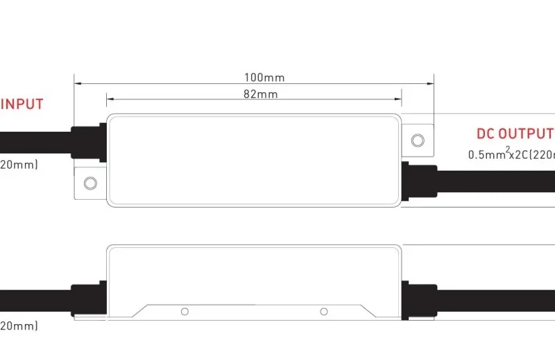 Alternative view of Sursa alimentare LED - PVK 30W 24V IP67