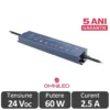 Sursa alimentare LED - PVK 60W 24V IP67