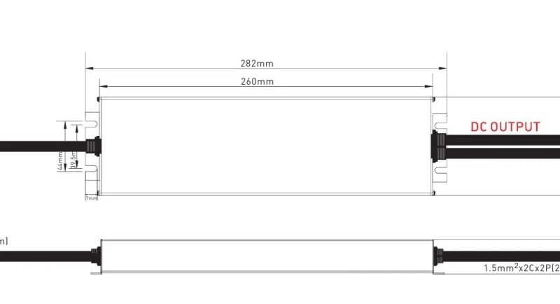 Alternative view of Sursa alimentare LED - PVKP 250W 12V IP67