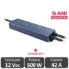 Sursa alimentare LED - PVKP 500W 12V IP67